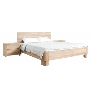 Voodi Furniteco Korsa 1600x2000 (pleegitatud tamm) koos voodi liistudega. Photo 2